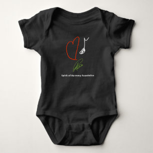 Liebe-Musik-Baby 1' sie Baby Strampler