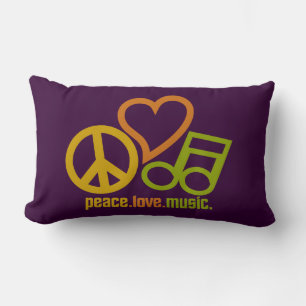 Liebe-Musik-Kissen Lendenkissen