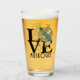 LIEBE Muskogee Oklahoma Glas