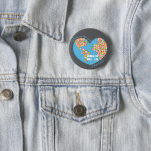 Liebe Mutter Erde Es gibt keinen Planeten B Button