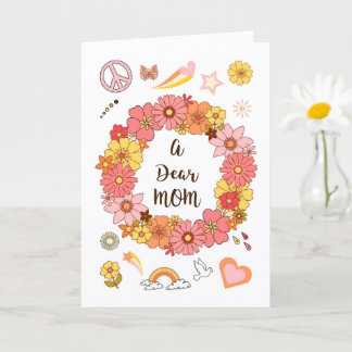 Liebe Mutter Muttertag Frieden & Liebe Karte