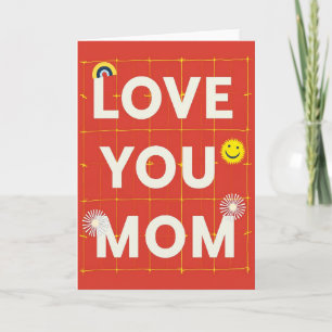 Liebe Mutter Vermillion Art Karte