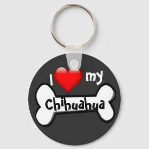 Liebe my Dog Breed (geben Sie Lieblingsrasse ein) Schlüsselanhänger
