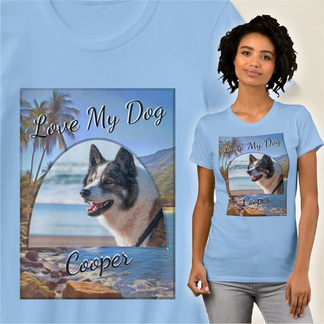 Liebe My Dog Yelapa Beach 761 T-Shirt (Von Creator hochgeladen)