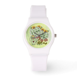 Liebe My Garden Armbanduhr
