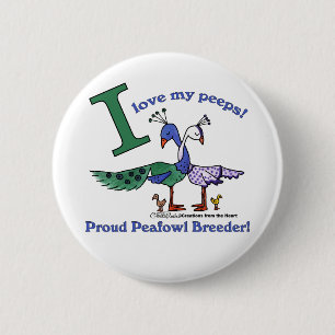 Liebe My Peeps Breeders Button