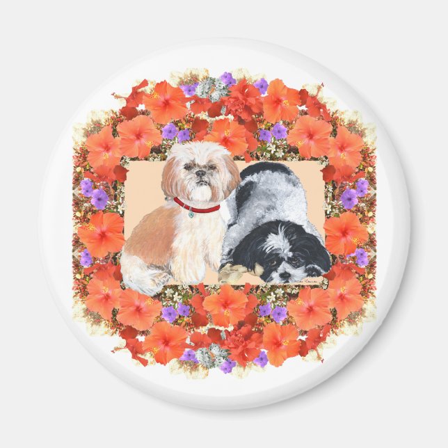 Liebe My Shih Tzu Magnet (Vorne)