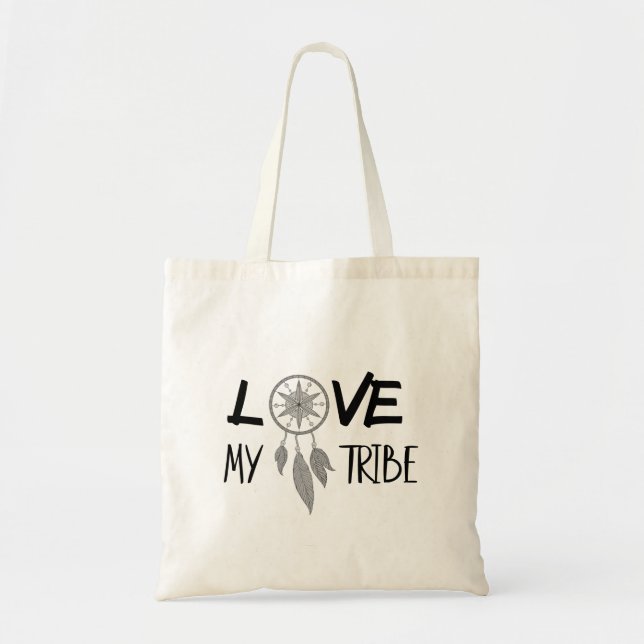 Liebe My Stamm Girl's Trip Bachelorette Wedding Tragetasche (Vorne)