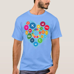 Liebe Nachhaltige Entwicklungsziele 2030  T-Shirt