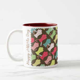 Liebe Nähen Mannequin Brown Zweifarbige Tasse