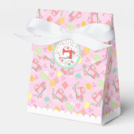Liebe Nähen rosa Geschenkschachtel