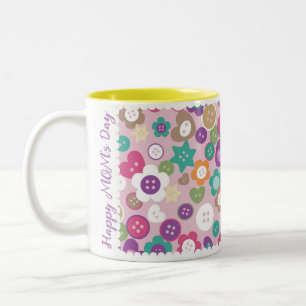 Liebe Nähtasten Rosa Zweifarbige Tasse