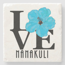 LIEBE Nanakuli Hawaii Blue Hibiskus