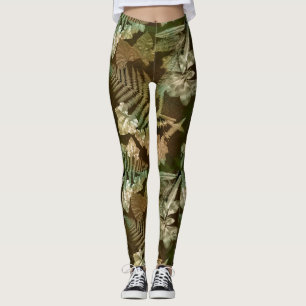 Liebe Nature Ferny Leaf Print Leggings