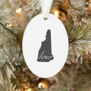 Liebe New Hampshire Ornament