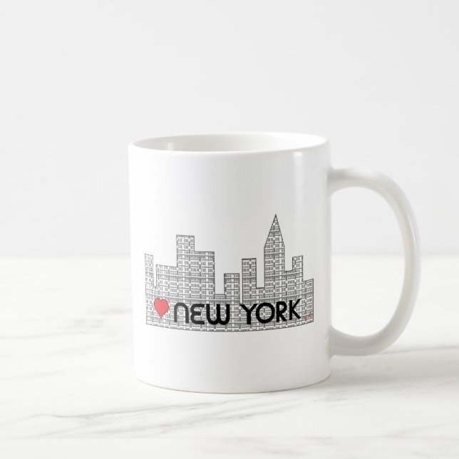 Liebe NEW YORK Kaffeetasse (Rechts)