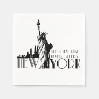 Liebe New York Serviette