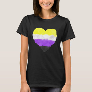 Liebe Niedlich das Flag für den nicht binären Stol T-Shirt