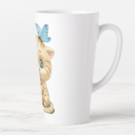 Liebe niedliche Katze Milchtasse