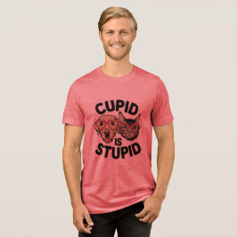 Liebe niedlicher Unternehmen Tri-Blend Shirt