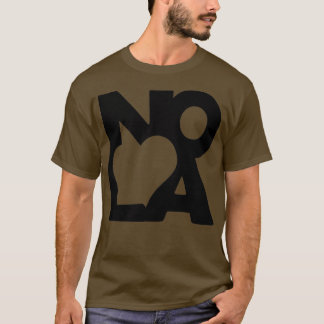 Liebe NOLA New Orleans American Jazz Blues Music T-Shirt