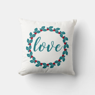 Liebe Nordic Scandia Wreath Kissen