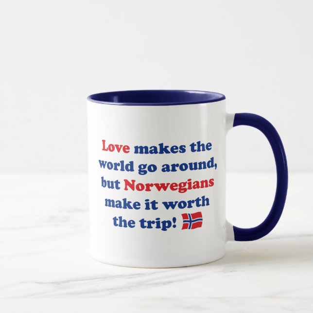 Liebe-Norweger Tasse (Rechts)