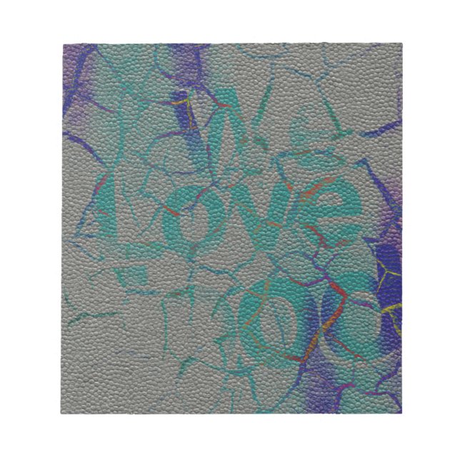 Liebe Notizblock (Vorderseite)