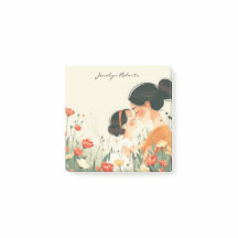 Liebe-Notizblock der Mutter