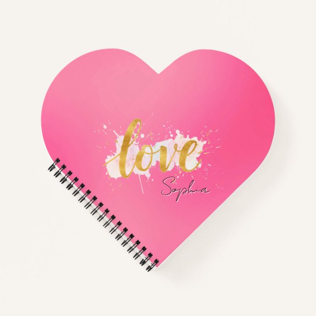 Liebe Notizbuch (Vorderseite)
