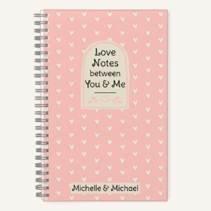 Liebe Notizen zwischen Ihnen und Me Journal für Pa Notizbuch