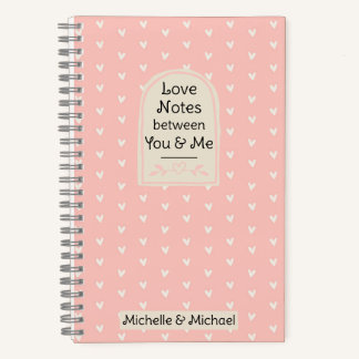Liebe Notizen zwischen Ihnen und Me Journal für Pa Notizbuch