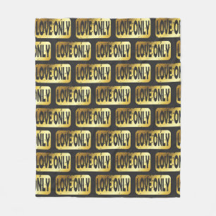 Liebe nur T - Shirt Fleecedecke