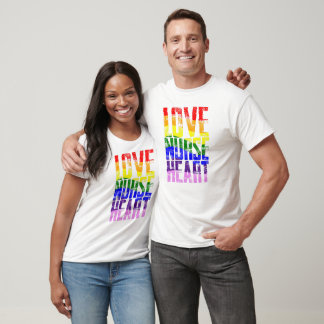 Liebe Nurse Heart T-Shirt