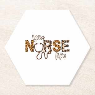 Liebe Nurse Life Cheetah 3 Untersetzer