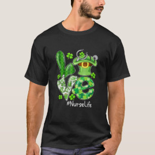 Liebe Nurse Life Leprechaun Hat St Patrick Day Wom T-Shirt
