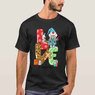 Liebe Nurse Life Osterfest Ei Jagdkorb T-Shirt
