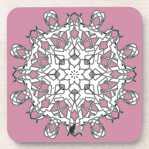 Liebe Octa Glyph Dawn Untersetzer