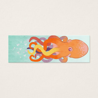 Liebe Octopus Lesezeichen