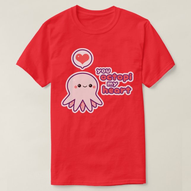 Liebe Octopus T-Shirt (Design vorne)