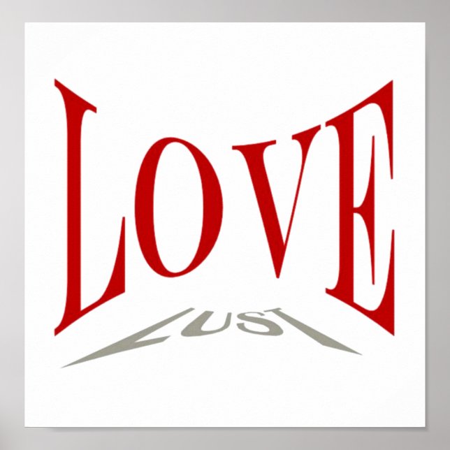 Liebe oder Lust Poster (Vorne)