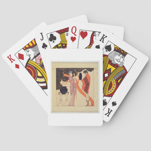 Liebe (ohne Papier) Spielkarten (Rückseite)