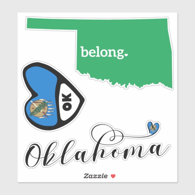 Liebe Oklahoma, Blatt Die Aufkleber schneiden (Blatt)