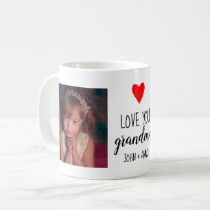 Liebe Oma Geschenk Foto Collage Text Kaffeetasse