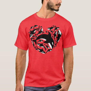 Liebe Orca gibt Killer Whale T-Shirt