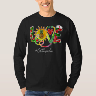 Liebe Orthopädische Krankenschwester Watermelon An T-Shirt