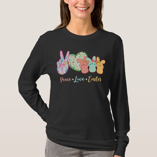 Liebe Osterfeier Ostern T-Shirt (Vorderseite)