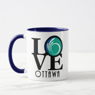 LIEBE Ottawa 11oz (Stadtflagge) Tasse