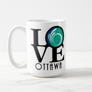 LIEBE Ottawa 15oz (Stadtflagge) Kaffeetasse
