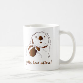 Liebe Otter Kaffeetasse